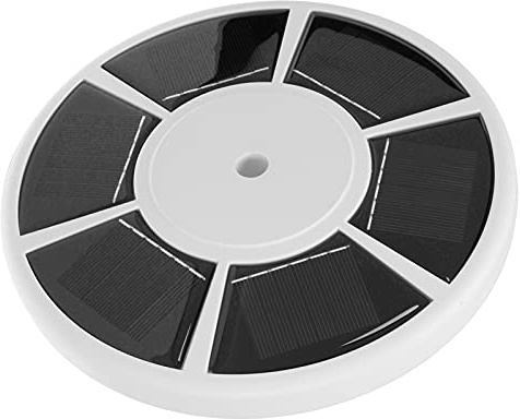 Garosa LED Solar Power Fahnenmastleuchte 2000mAh IP65 Wasserdichtes Solarlicht Leuchtet für 8-10H Intelligente Selbstladende Fahnenmastlampe für Villa Courtyard Tent Outdoor,Sonnenlicht