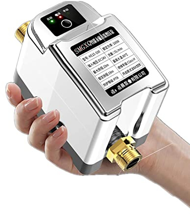 Bomba De Refuerzo De Agua Pequeña Para La Presurización De La Tubería De Agua De La Casa Familiar Inteligente Completamente Automático Bomba (Actualización de la versión 100W)