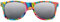 Boland - Partybrille, Spaßbrille, Fotobox, Muster, Kunststoff, Accessoire, Mottoparty, Karneval
