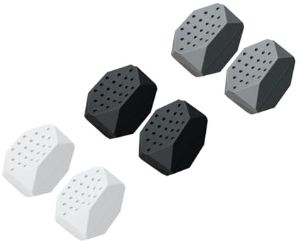 Jawline Exerciser für Männer & Frauen,3 Widerstandsstufen (6 Stück) Silikon Kiefertrainer Tabletten für Anfänger, Fortgeschrittene & Fortgeschrittene,Gesichtsformer für Kiefer- und Kinnreduzierer Set