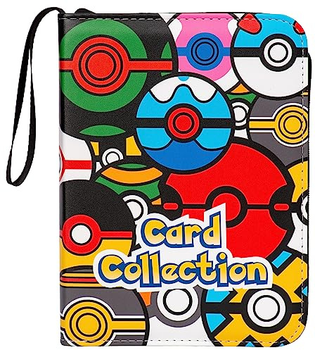 Sammelkarten Album Bunt | kompatibel mit Pokemon Sammelkarten