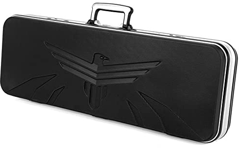 REMEK Große Waffenkoffer Für Gewehre, Universalbox Gewehrkoffer Lang 65/80/90/100cm Gewehr-Hartschalenkoffer Mit Vorgeschnittenem Schaumstoff Aluminium-Rahmen Aufbewahrungsbox