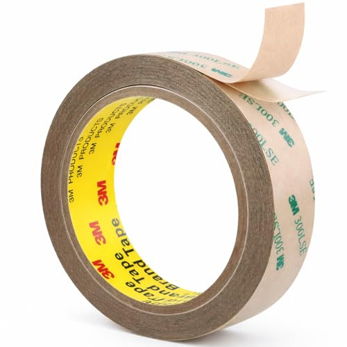 Nastro biadesivo 3M 300LSE 2,5 cm x 9,1 m trasparente resistente nastro adesivo per elettronica, riparazione di computer portatili e telefoni, arte, artigianato, lavori in pelle, creazione di