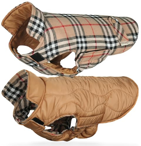 VIVAGLORY Hund Vinterjacka Hundjacka
