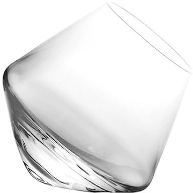 BEBEMOKO Handmade Crystal Glass Tumbler Whiskey Glass for Vodka Tasting for Home Bar and Party Occasions