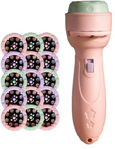 Projecteur léger pour - Jeu de Lampe d'apprentissage pour bébé, Jouets de Lampes de Poche éducatives | Projecteur coloré avec Motifs pour Les Tout-Petits, projecteur de Nuit de Nuit pour Les h