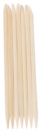 VALICLUD 200stücke Holz Nagelstäbchen Für Maniküre Pediküre Und Nagelkunst Sicheres Nagelzubehör Mit Zwei Verschiedenen Spitzen Zum Reinigen Von Lack Und Gel Sowie Zum Zurückdrängen