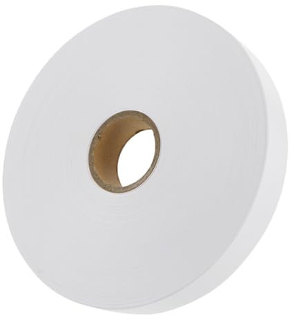 SOPOTUTU Blank Fabric Labels for Clothing of Wash Instructions Labels Textile Wash Tags Soft Nonwoven Material of Garment Neck Tags for School Adults