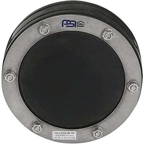 PSI Ringraumdichtung Compakt Varia Kernbohrung (Mediumrohr AD) 150 mm (63, 76, 90, 110 mm)