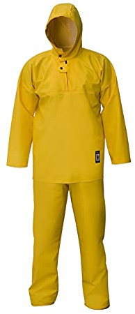 PROS WASSERSCHUTZFISCHERANZUG 102/013 overalls wasserdicht Plavitex Winddicht Outdoor Schutzbekleidung Schutzjacke (58)