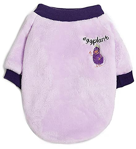 Cane Maglione Cane Vestiti Cane Maglione di Lana Inverno Caldo Cappotto Frutta Pigiama Felpa in Pile per Cane Piccolo Cane Medio Gatto