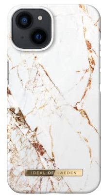 iDeal Of Sweden Handyhülle für iPhone 13 (Carrara Gold)