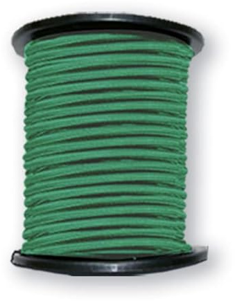 Corda di espansione, Ø 8 mm, verde, chiusura a corda, con o senza gancio Simplex (cavo di espansione Ø 8 mm, verde, 40 m)