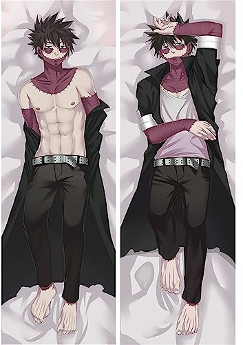 FELOTA My He-ro Academ-ia Anime Bedruckt Kissenbezug, Dekorative Seitenschläferkissen Bezug, Gemütlich Soft Wurf Kissenbezüge für Sofa Schlafzimmer-Multicolor 18||40x120cm