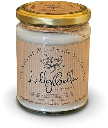 Handmade Soy Candle - English Rose (8oz) (Espresso Martini Soy Candle (8oz))