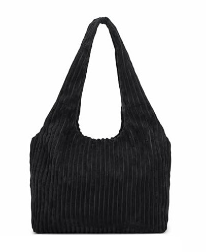 Miss Lulu Borsa Spalla Donna in Tessuto Peluche Morbido, Borse Tracolla Leggera e Versatile, per Shopping, Viaggi, Università e Quotidiano