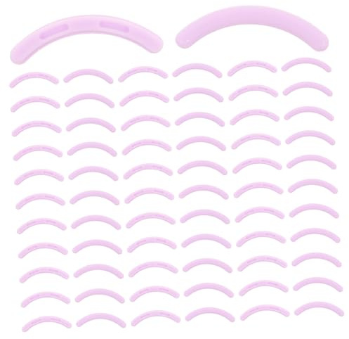 Wimpernzangen aus Gummi und Kunststoff Ersatzpads 200 Stück | Universelle Passform, Hoch Elastisch und Rutschfest, Kompakte Größe für Unterwegs
