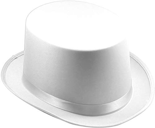 TrendandStylez Zylinder Hut Satin – Eleganter Partyhut in 7 Farben | Kostüm Zylinder für Damen & Herren | Fasching, Karneval, Hochzeit, Bühne, Tanz, Show & Deko, Zauberer