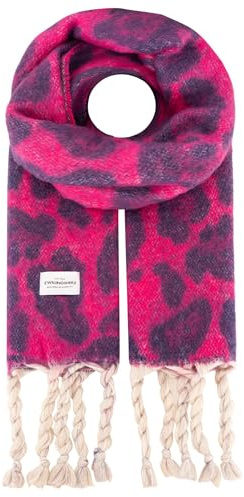 Zwillingsherz Damen Schal Damen Muster Trend dicker Frauenschal Accessoire Schals und Tücher modischer Begleiter