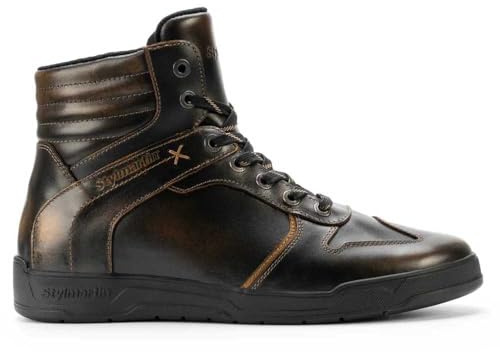 STYLMARTIN motorcykelskor ATOM Sneaker mesh svart med ankelprotektorer storlek 43