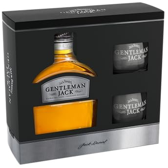 Jack Daniel's Jack Daniel'S Gentleman Jack Tennessee Whiskey 40% Vol. 0,7L In Giftbox With 2 Glasses - 700 ml