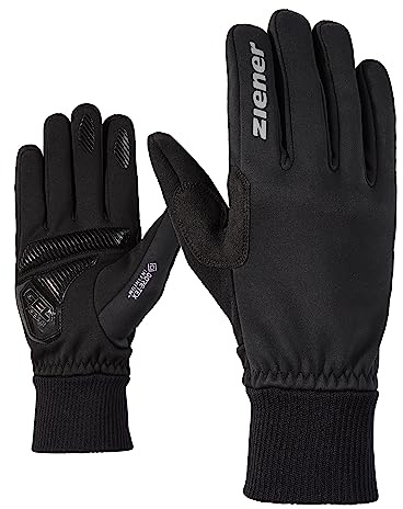 Ziener Erwachsene SMU 18-GWS 414 Bike Glove Handschuhe, Black, 9.5 (L)