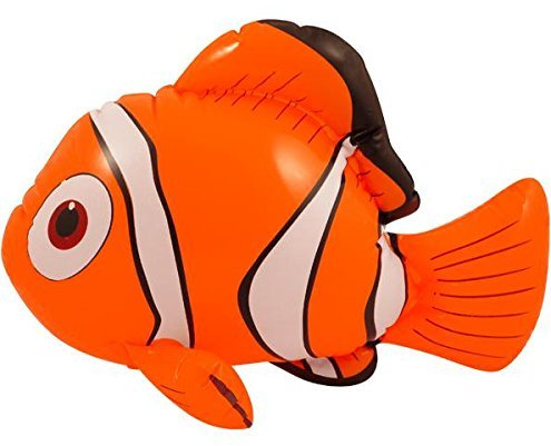 Pams Aufblasbarer Clownfisch, 43 cm, 3 Stück