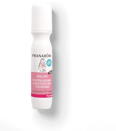 PRANAROM - Pranabb-Roll-on Postpicaduras Bio - Gel Calmante - Color Negro - 15ml