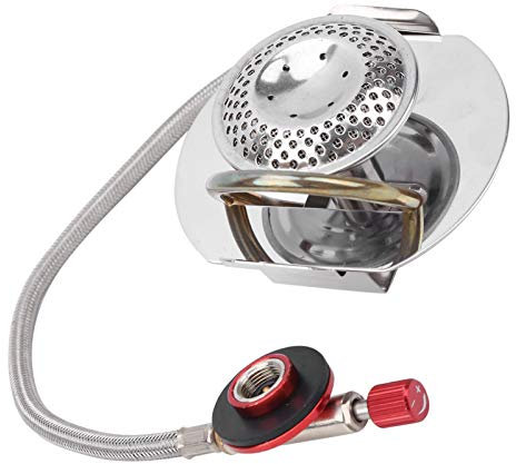EVTSCAN Camping cuisinière à gaz en Plein air Mini cuisinière Portable Four Portable Four à gaz cuiseur Chaud pour Pique-Nique de Voyage