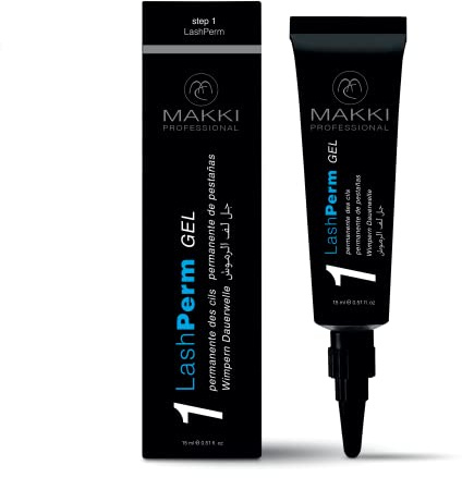 Makki Sistema gel permanente per sollevamento ciglia professionale per permanente ciglia/lozione per arricciare ciglia per parrucchieri e saloni