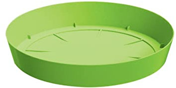 botle Platillo para maceta, Cubremacetas, 12,5 cm, color lima, de plástico