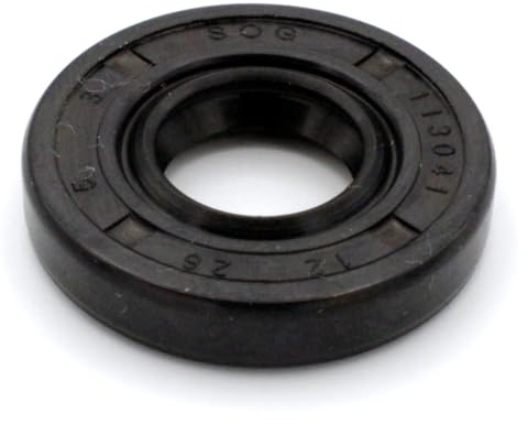 Parts and Parts Radialwellendichtring 12x26x5mm, AS/TC/BASL/WAS, DIN 3760 Simmerring, NBR 70, hitze & chemikalienbeständig, ideal für Motoren, Pumpen, Getriebe & industrielle Anwendungen