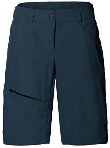 VAUDE Hose Damen Tamaro Shorts II – Fahrradhose für Damen, MTB Shorts, Gepolsterte Fahrradshorts, Atmungsaktive und Nachhaltige Radlerhose für Fahrradtouren
