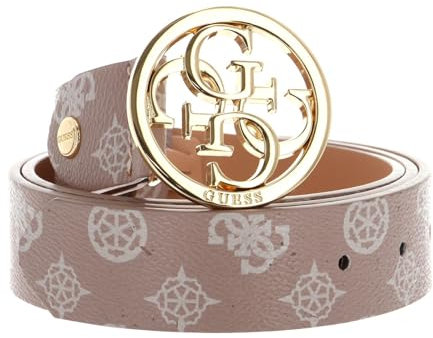 GUESS Noelle Adjustable Pant Belt W95 Light Rose Logo - kürzbar