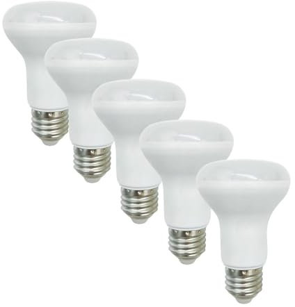 ukzboss BR20 led Bulb E27 8W 120V Non-dimmable 6000K Daylight White R63 Reflector Light Bulb Equivalent to 75w 90w Halogen Bulb Flood Light (8W Cool White 6000K)