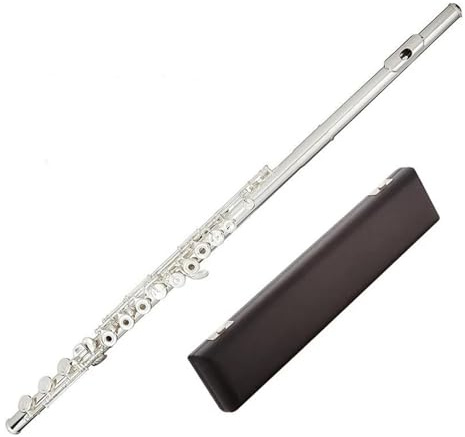 Holzblasinstrumente Empfohlene Flöte Versilbertes 17-Tasten-Flöteninstrument Mit Offenem Loch