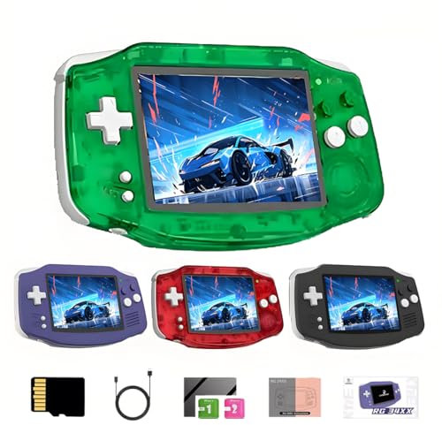 JOYARCH Console di gioco portatile RG 34XX, schermo IPS Cortex-A53, sistema Linux a 64 bit, emulatore video retrò, lettore portatile, regalo per ragazzi e ragazze (senza gioco)