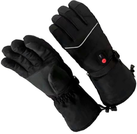 BESPORTBLE Beheizbare Skihandschuhe Für Herren Wiederaufladbare Winter-wärme-Handschuhe Elektrische Handschuhe Mit Temperaturregelung Und Strapazierfähig Für Outdoor-aktivitäten