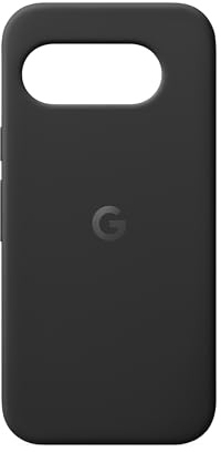 Google Pixel 9a Case – Durable, Stain-Resistant Silicone – Android Phone Case – Obsidian (Made
