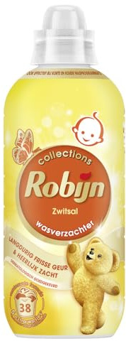 8-pack – Robijn Collections sköljmedel – Zwitsal – 765 ml/38 tvättar