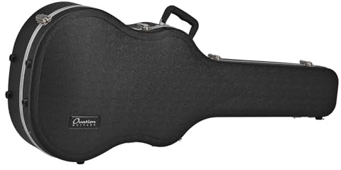 GEWA Ovation Gitarrenkoffer ABS Case - Original Formkoffer, passend für Deep Bowl/Mid-Depth - ABS-Schale - Alu-Profil - Schock-Absorber - Plüschfütterung - Zubehörfach, 8158-G