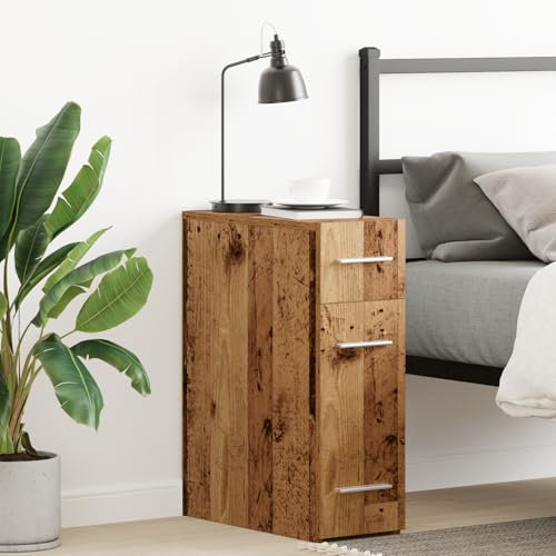 SKM Apotheker-Schrank aus altem Holz 20x45,5x60 cm aus Holzwerkstoff,Möbel,Schränke,Aufbewahrungsschränke & Schließfächer,Braun,12.6KG,862635