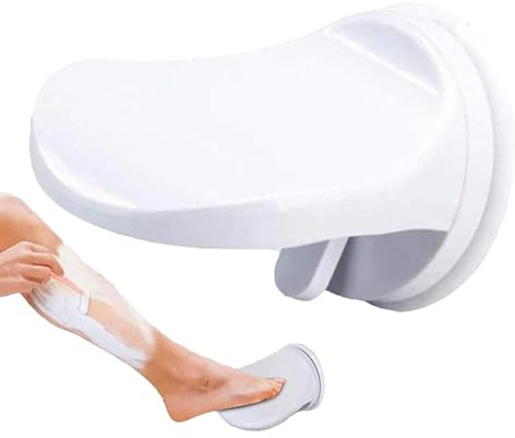 Fußstütze Für Die Beinrasur In Der Dusche, Duschstufe Mit Saugnapf, Stabile Dusch-Rasier-Beinstütze, Ohne Bohren, Winkel Design, rutschfeste Pediküre-Fußstütze Für Dusche, Zuhause, Hotel