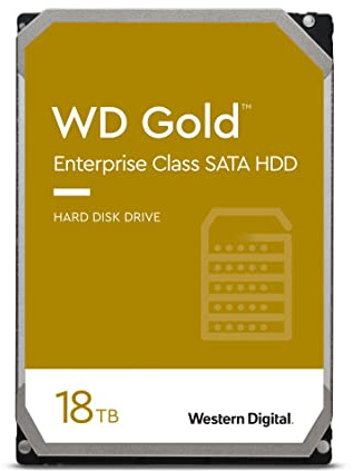 Western Digital HDD Gold 18 TB SATA 512 MB 3,5