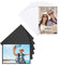 12 Pezzi Cornice Magnetica per Frigorifero Portafoto 10x15 Cm Calamita Cornici Magnetiche, Magnetismo Cornice con Foto Personalizzata Portafoto Magnetico, Cornice Picture Frames Magnetic Photo Pockets