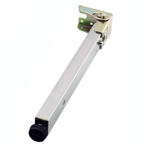 Verstellbare Edelstahl-Tischbeine, faltbar, Metall, Esstischfüße, Teleskop-Schreibtischbeine, Push-Pull-Hebe-Schrankfüße, silberfarben, 110 cm, robustes, platzsparendes Design