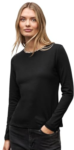 Damen Jersey-Shirt mit Leo-Detail