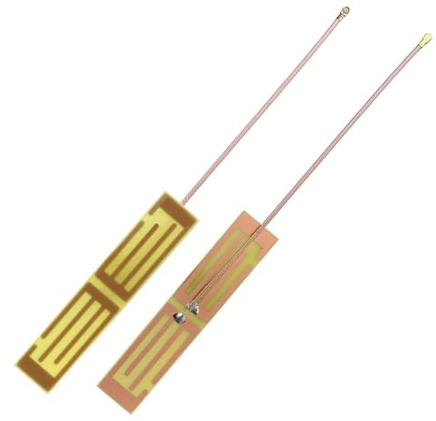 wlaniot 2.4G Wireless Mini PCI PCI-E WiFi Bluetooth Internal Antenna Built-in Antenna (5dbi,700-2600Mhz,U.FL/IPX Connector,RG178 Cable 4inches) 2pcs