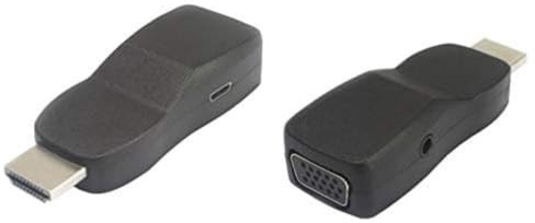PremiumCord Convertisseur HDMI VGA avec Prise Jack stéréo 3,5 mm
