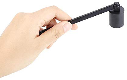 Hztyyier Accessorio per Candele in Acciaio Inossidabile, Spremifiamma con Manico Lungo per spegnere in Sicurezza Gli Stoppini, for Collezionismo